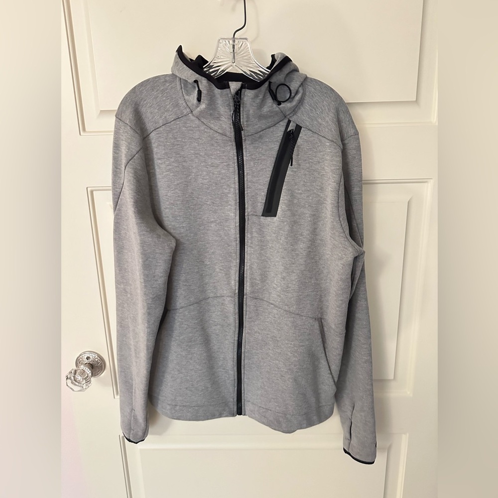 Champion Gray Hooded Sweatshirt
